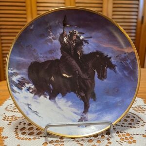 Spirit of the West Wind by Hermon Adams Collector's Plate by the Franklin Mint